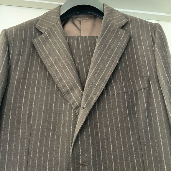 [Luciano barbera] wool & cashmere mens suit - Picture 2 of 8